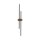 Applique LED 90 cm de haut métal bois lumière indirecte 3000 K