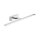LED Bilderlampe Chrom 62 cm lang neutralweiß 4000 K Metall