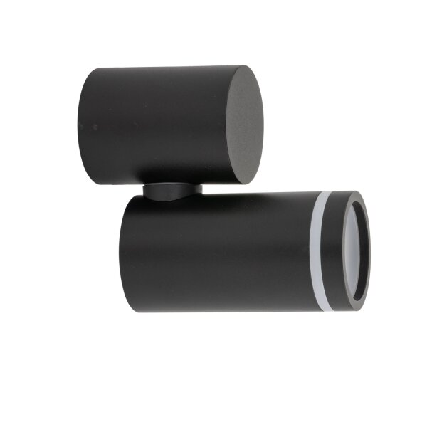 Wandspot Schwarz H: max. 13,5 cm GU10 Metall CARSON