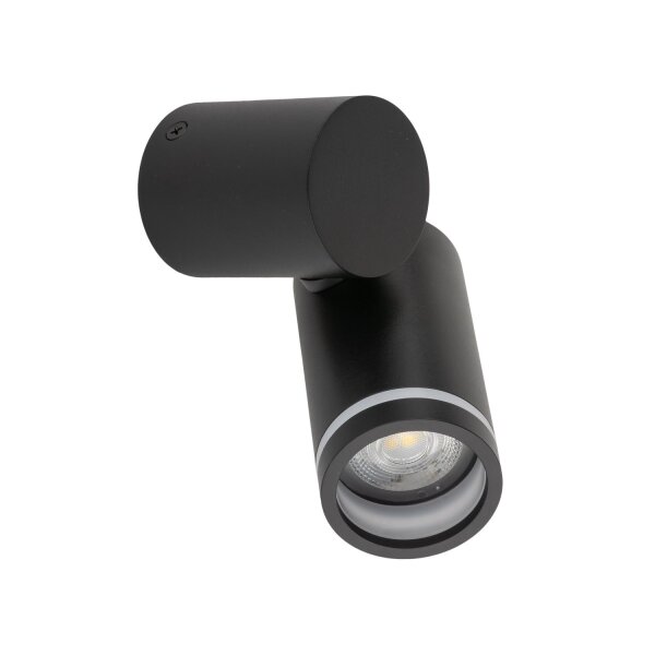 Wandspot Schwarz H: max. 13,5 cm GU10 Metall CARSON