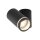 Wandspot Schwarz H: max. 13,5 cm GU10 Metall CARSON