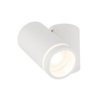 Wandleuchte Weiß Metall verstellbar H: max. 13,5 cm...