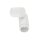 Wandleuchte Weiß Metall verstellbar H: max. 13,5 cm GU10
