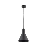 Pendelleuchte Metall E27 Schwarz Ø 18 cm H: max....
