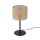 Tischlampe Boho 39 cm hoch Ø 22 cm Metall Jute E27