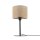 Tischlampe Boho 39 cm hoch Ø 22 cm Metall Jute E27