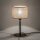 Tischlampe Boho 39 cm hoch Ø 22 cm Metall Jute E27