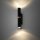 Wandlampe Up Down H: 16,5 cm B: 2,5 cm 2x G9 Metall