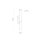 Wandlampe Up Down H: 16,5 cm B: 2,5 cm 2x G9 Metall