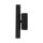 Wandlampe Schwarz Up Down H: 16,5 cm B: 2,5 cm Metall 2x G9