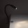 Schreibtischlampe Flexarm Schwarz Chrom G9 40 cm hoch