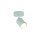 Spot de plafond métal menthe GU10 Ø 13 cm petit chambre denfant