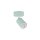 Spot de plafond métal menthe GU10 Ø 13 cm petit chambre denfant