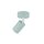 Spot de plafond métal menthe GU10 Ø 13 cm petit chambre denfant