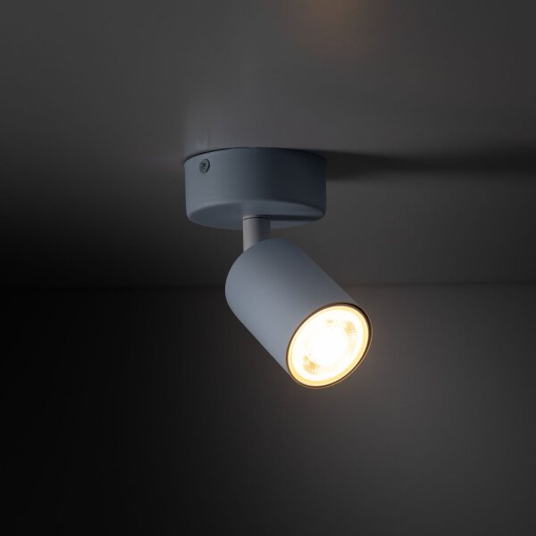 Lampe pour chambre denfant Plafond métal bleu clair GU10 Ø 13 cm petit