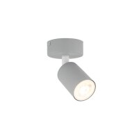 Plafonnier chambre denfant Gris GU10 rond &Oslash; 13 cm...
