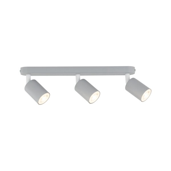 Lampe pour chambre denfant Gris L : 52 cm orientable Métal 3x GU10