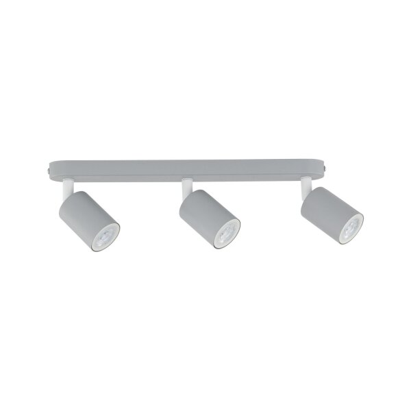 Lampe pour chambre denfant Gris L : 52 cm orientable Métal 3x GU10