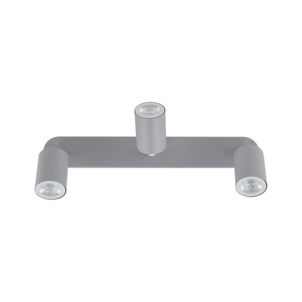 Lampe pour chambre denfant Gris L : 52 cm orientable Métal 3x GU10