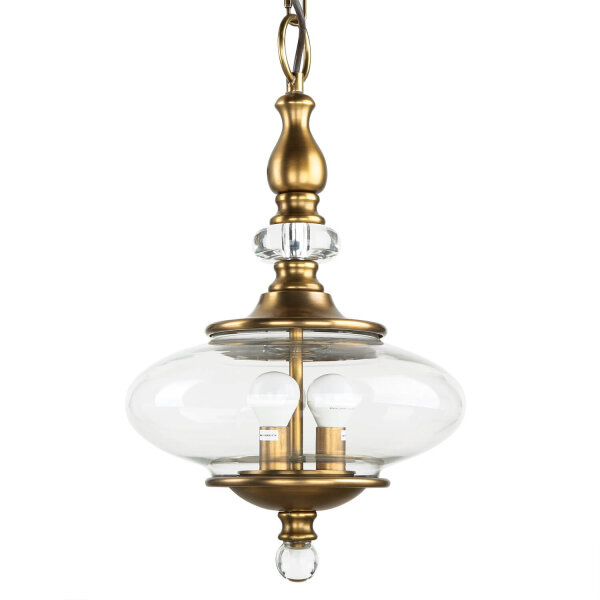 Pendelleuchte LYN Messing Ø30cm kürzbar Lampe