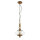 Pendelleuchte LYN Messing Ø30cm kürzbar Lampe