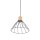 Lampe à suspendre fil de bois Ø 29,5 cm H : max. 165 cm réglable