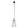 Suspension métal bois Ø 16cm petit H : max. 1,7 m GU10