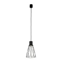 Suspension M&eacute;tal Noir &Oslash; 16 cm H : max. 170...