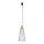 Pendelleuchte Schwarz Kiefer Ø 19 cm H: max. 180 cm GU10