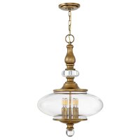 Suspension LYN laiton antique Ø46cm Lampe