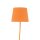 Stehleuchte Kinderzimmer Orange E27 150 cm klein Stoff Metall