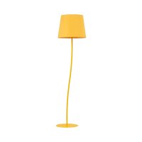 Lampe de chambre denfant jaune E27 150 cm petit tissu...
