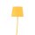 Kinderzimmerlampe Gelb E27 150 cm klein Stoff Metall