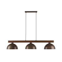 Hängeleuchte 118 cm lang H: max. 115 cm Holz Metall...