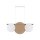 Pendelleuchte Stoff Holz Metall 80 cm lang 3x E27 IAN