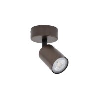 Plafonnier métal GU10 orientable Ø 12 cm...