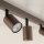 Deckenspot 127 cm lang 6-flammig Metall Braun GU10