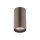 Deckenspot Braun Metall GU10 Ø 5 cm H: 8 cm Aufputz