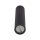 Aufputz Deckenlampe Schwarz Metall GU10 Ø 5,5 cm H: 17 cm