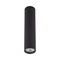 Deckenlampe Schwarz Metall GU10 Ø 5,5 cm H: 24 cm...