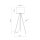 Lampadaire tripode 160 cm métal tissu E27 or noir