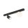 Deckenstrahler Glas Metall 49 cm Schwarz Weiß GU10 + G9
