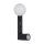 Wandlampe USB-Ladefunktion Schalter GU10 + G9 Glas Metall