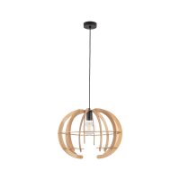 Hängeleuchte Holz Ø 46 cm H: max. 160 cm...