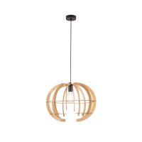 Hängeleuchte Holz Ø 46 cm H: max. 160 cm...