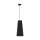 Hängeleuchte Schwarz Ø 20 cm H: max. 180 cm Stoff E27