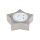 Lampe pour chambre denfant Lin 45 cm de long Étoile Blanc Beige 2x E27