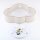 Deckenleuchte Kinderzimmer Leinen 4x E27 Beige Weiß Wolke