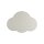 Lampe nuages enfants Beige L : 38 cm 2x G9 plat Métal