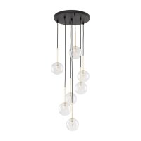 Suspension verre m&eacute;tal H : max. 97 cm...